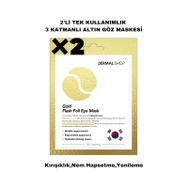 Dermal 2x4 gr Altın Göz Maskesi