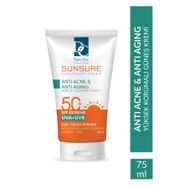 Dermo Clean Sunsure Lekeli Ciltler 75 ml Güneş Kremi