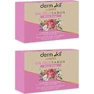 Dermokil 2x100 gr Gül Özlü Katı Sabun