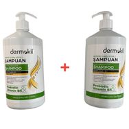 Dermokil 2x2000 ml Prebiotic Vitamin B5 Şampuan