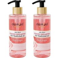 Dermokil 2x300 ml Gül Özlü Gözenek Sıkılaştırıcı Yüz Temizleme Jeli