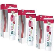 Dermokil 3 Adet Dk Dent Ahududu Aromalı Florürsüz 50 ml Çocuk Diş Macunu + Diş Fırçası