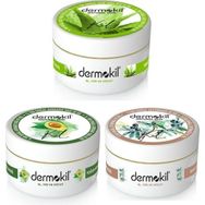 Dermokil 3'lü 300 ml Aloevera Avokado Zeytinyağı El ve Yüz Kremi