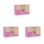 Dermokil 3x100 gr Gül Özlü Katı Doğal Sabun