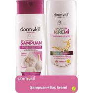 Dermokil 400 ml Sarımsak Özlü Şampuan+400 ml Saç Kremi