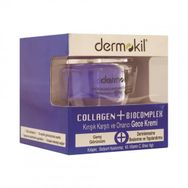 Dermokil 50 ml Collagen Biocomplex Yaşlanma Karşıtı Gece Bakım Kremi