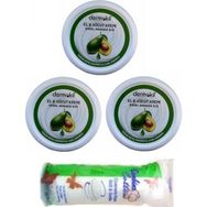 Dermokil Avakado 3x220 ml El Kremi + Makyaj Pamuğu