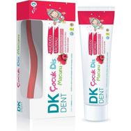 Dermokil Dk Dent Ahududu Aromalı Florürsüz 50 ml Çocuk Diş Macunu + Diş Fırçası