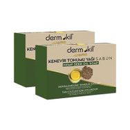 Dermokil Kenevir Tohumu Yağı 2x100 gr Katı Doğal Sabun