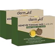 Dermokil Kenevir Tohumu Yağı 2x100 gr Katı Doğal Sabun