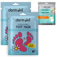 Dermokil Peeling Etkili 2x30 ml Ayak Maskesi