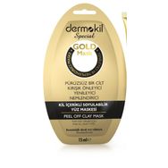 Dermokil Special Soyulabilir Kil İçerikli 15 ml Gold Maske