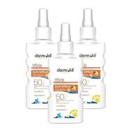 Dermokil SPF50 3x200 ml Yüksek Koruyucu Çocuk Güneş Spreyi