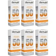 Dermokil SPF50 Leke Karşıtı 6x50 ml Güneş Koruyucu Yüz Kremi