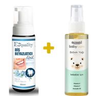 Dermoskin 100 ml BabyCare Bebek Yağı+E2'Quality E2'quality Diş Beyazlatıcı Köpük