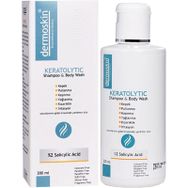 Dermoskin 200 ml Keratolytic Saç ve Vücut Şampuanı