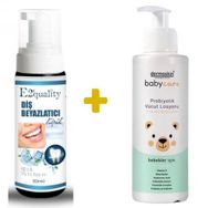 Dermoskin BabyCare Probiyotik 230 ml Vücut Losyonu+E2'Quality E2'quality Diş Beyazlatıcı Köpük