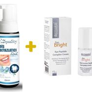 Dermoskin Be Bright Vitamin C Plus Krem 33 ml Leke Kremi+E2'Quality E2'quality Diş Beyazlatıcı Köpük