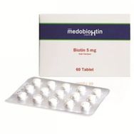 Dermoskin Medobiohtin Biotin 5 mg 60 Tablet