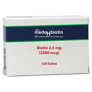 Dermoskin Medohbiotin Biotin 2.5 mg 120 Tablet