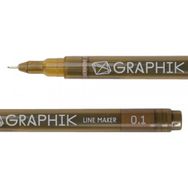 Derwent 0.1 Sepia Graphik Line Maker Teknik Çizim ve Grafik Kalemi