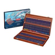 Derwent 72 Renk Ahşap Kutulu Inktense Serisi Mürekkep Bazlı Suluboya Kalem Seti