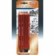 Derwent Drawing Pencils 6'lı Blister Renkli Çizim Kalemi Seti