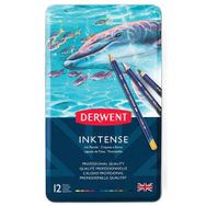 Derwent İnktense Metal Kutu 12'li Kuru Boya