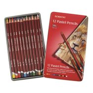 Derwent Pastel Pencil 12`li Teneke Kutu Pastel Kalem Seti