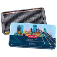 Derwent Procolour 36'lı Teneke Kutu Kuru Boya Kalemi