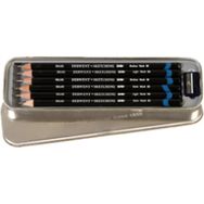 Derwent Watersoluable Sketching Pencils Suda Çözünebilen 6`lı Teneke Kutu Çizim Kalemi Seti