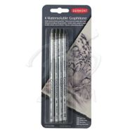 Derwent Watersoluble Graphitone Aquarel 4'lü Set Grafit Kalem