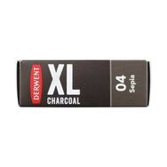 Derwent XL 04 Sepia Charcoal Blocks Kalın Füzen