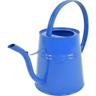 Desen Dekorasyon Mavi 1 lt Çiçek Sulama Kabı Metal Sulak