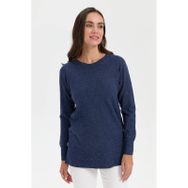Desen Triko 23390 Lacivert Kadın Bluz