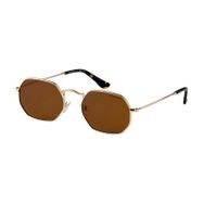 Despada DS 2180 C1 53 Gold Metal Geometrik Unisex Güneş Gözlüğü