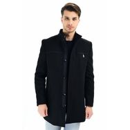 Dewberry PLT8369 Siyah Erkek Palto