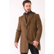 Dewberry Plt8376 Camel Erkek Palto