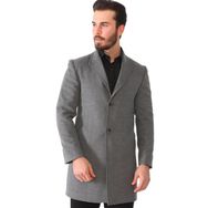 Dewberry PLT8398 Koyu Gri Erkek Palto