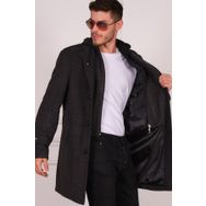 Dewberry PLT8401 Siyah Erkek Palto