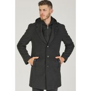 Dewberry PLT8406 Antrasit Erkek Palto