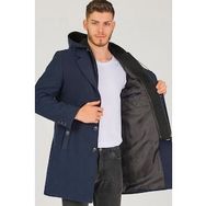 Dewberry PLT8406 Lacivert Erkek Palto