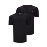 Dewberry T8568 Koyu Siyah Erkek T-Shirt