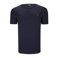 Dewberry T8568 V Yaka Lacivert Erkek T-shirt
