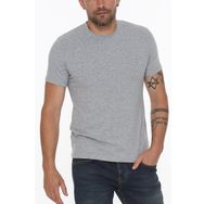 Dewberry T8569 Bisiklet Yaka Gri Erkek T-shirt