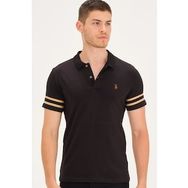 Dewberry T8585 Siyah Camel Erkek T-Shirt