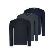 Dewberry T8587 V Yaka Antrasit Erkek Sweatshirt