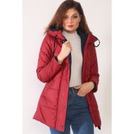 Dewberry Z6660 Bordo Kadın Kaban