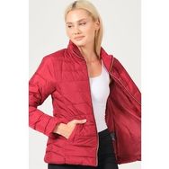 Dewberry Z6746 Bordo Kadın Mont