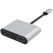 Dexim DHU0004 USB Type-C to HDMI VGA USB 3.0 Type-C 4 in 1 MacBook Uyumlu Dock Station
